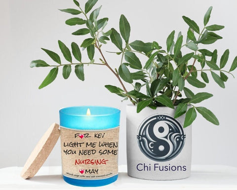 Personalized Need Nursing funny soy Candle Valentine Day Blue Glass funny nurse joke gift for boyfriend,nurse couple anniversary funny gift