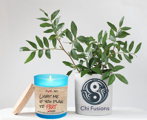 Custom Light if you plan to Fart Candle Housewarming Gift Blue Glass funny fart birthday gift,funny Dad birthday fart candle gift